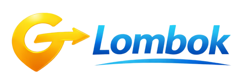 GoLombok official logo - Professional travel agent and custom tour specialist in Lombok, Indonesia.